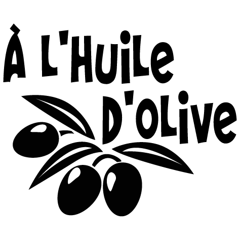 Sticker à l'huile d'olive